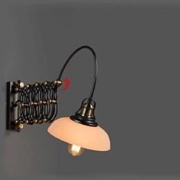 Vintage Industriell Amerikansk Landlig Restaurant Soverom Arbeidsrom Kreativ Trappegang Lampe Teleskopiske Jern Vegglamper