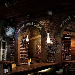 Vegglampe Én Lyskilde Og Glass