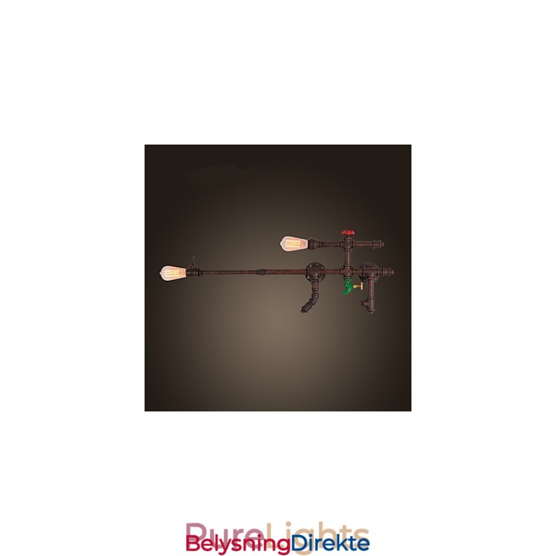 Vegglampetter I Ministil I Rustikk Metall I Hyttestil