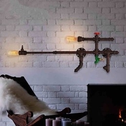 Vegglampetter I Ministil I Rustikk Metall I Hyttestil