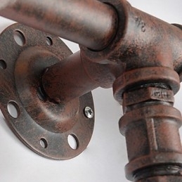 Vegglampetter I Ministil I Rustikk Metall I Hyttestil