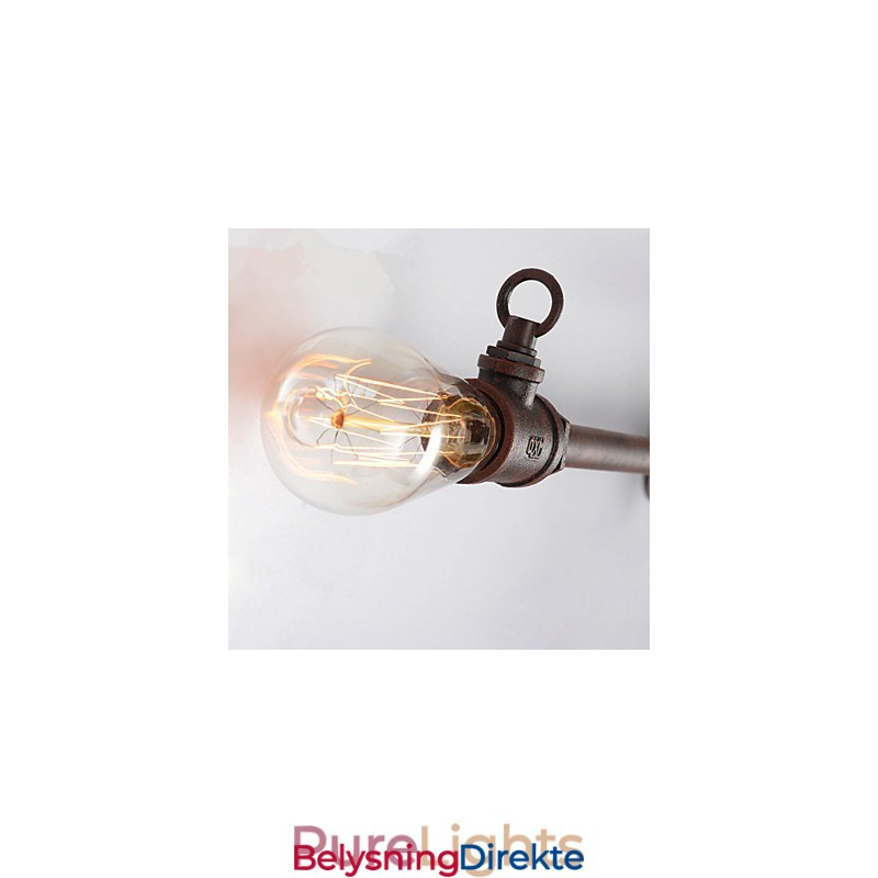 Vegglampetter I Ministil I Rustikk Metall I Hyttestil