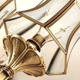 Vegglampetter I Ministil, Tradisjonell, Klassisk Metall