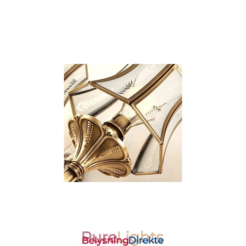 Vegglampetter I Ministil, Tradisjonell, Klassisk Metall