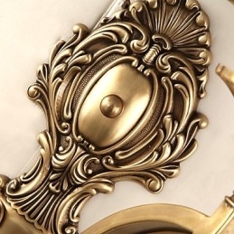 Vegglampetter I Ministil, Tradisjonell, Klassisk Metall