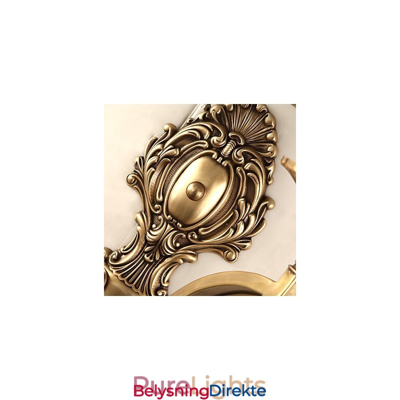 Vegglampetter I Ministil, Tradisjonell, Klassisk Metall