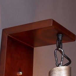 Antikke Trevegglamper Med 1 Lys