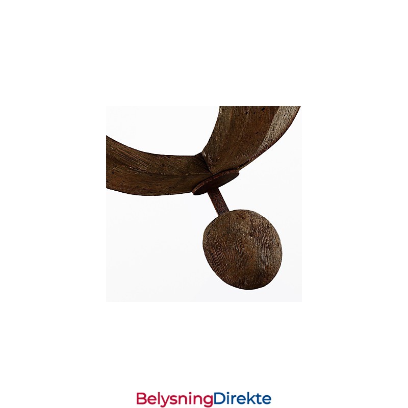 Mini-Vegglampetter I Rustikk Hyttestil I Tre, Bambus