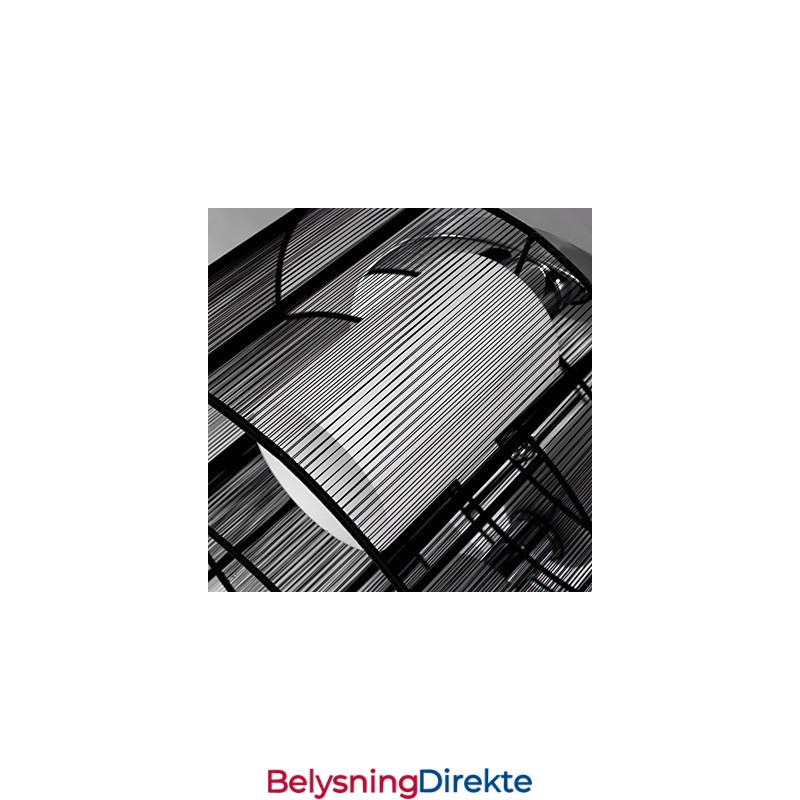 Taklampe Moderne Design 2 Lys Svart