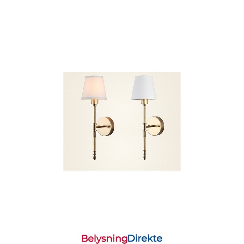 Vegglampetter I Ministil, Tradisjonell, Klassisk Metall