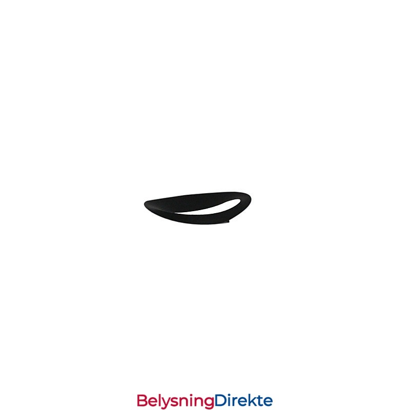 Kunstnerisk Vegglampe Med 1 Lys I Svart-Hvitt