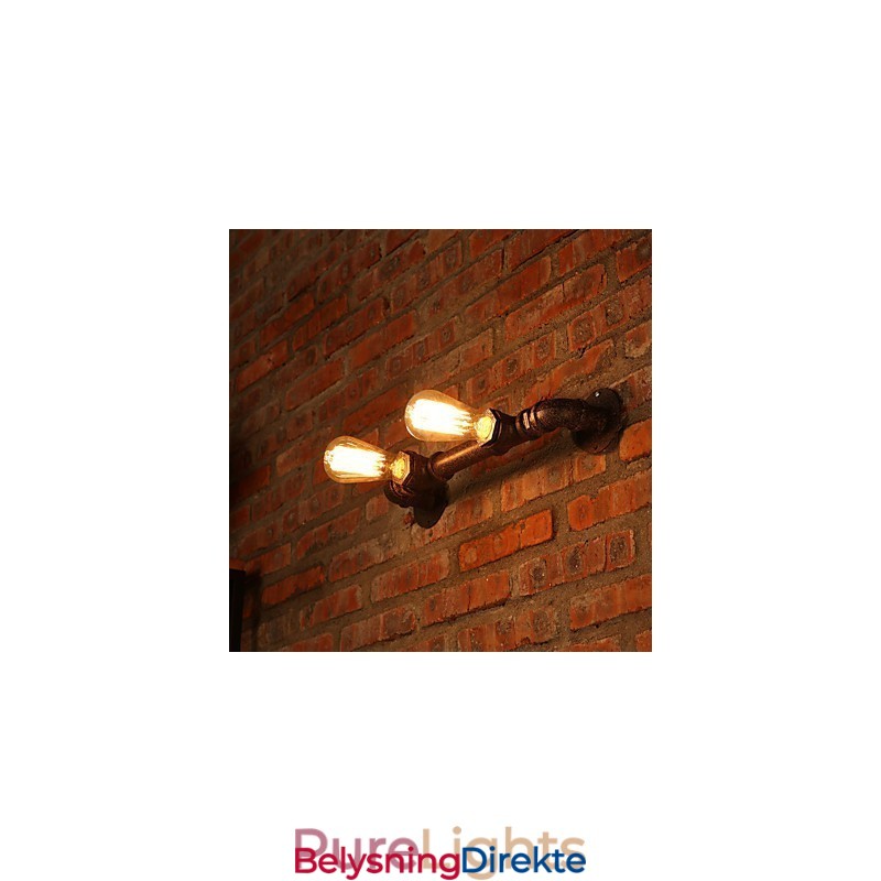 Vegglampetter I Ministil I Rustikk Metall I Hyttestil