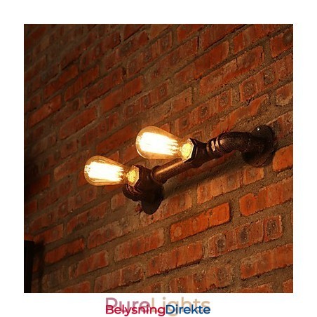 Vegglampetter I Ministil I Rustikk Metall I Hyttestil