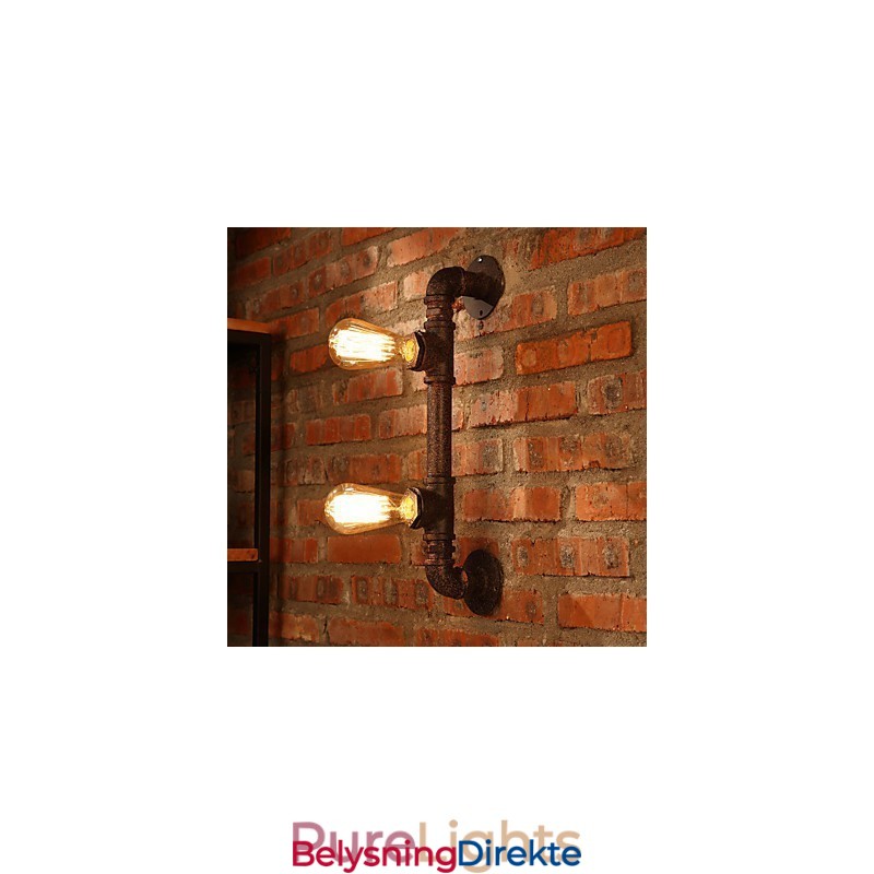 Vegglampetter I Ministil I Rustikk Metall I Hyttestil