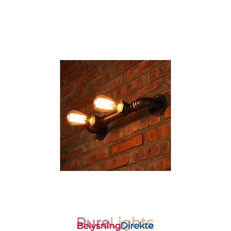 Vegglampetter I Ministil I Rustikk Metall I Hyttestil