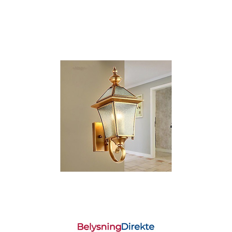 Vegglampetter I Ministil, Tradisjonell, Klassisk Metall