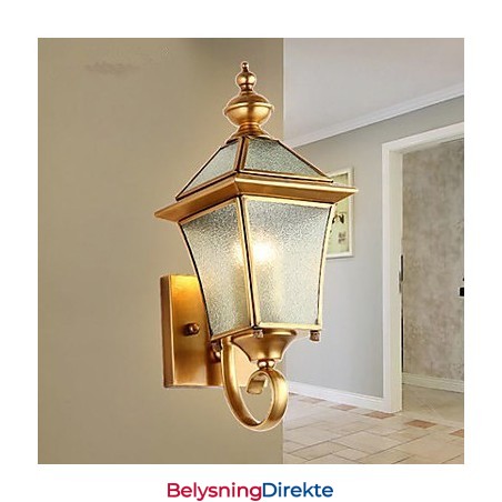 Vegglampetter I Ministil, Tradisjonell, Klassisk Metall