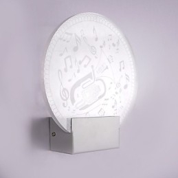 Akryl Vegglampe Pvc Vegglampe Moderne Samtids Metall