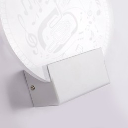 Akryl Vegglampe Pvc Vegglampe Moderne Samtids Metall