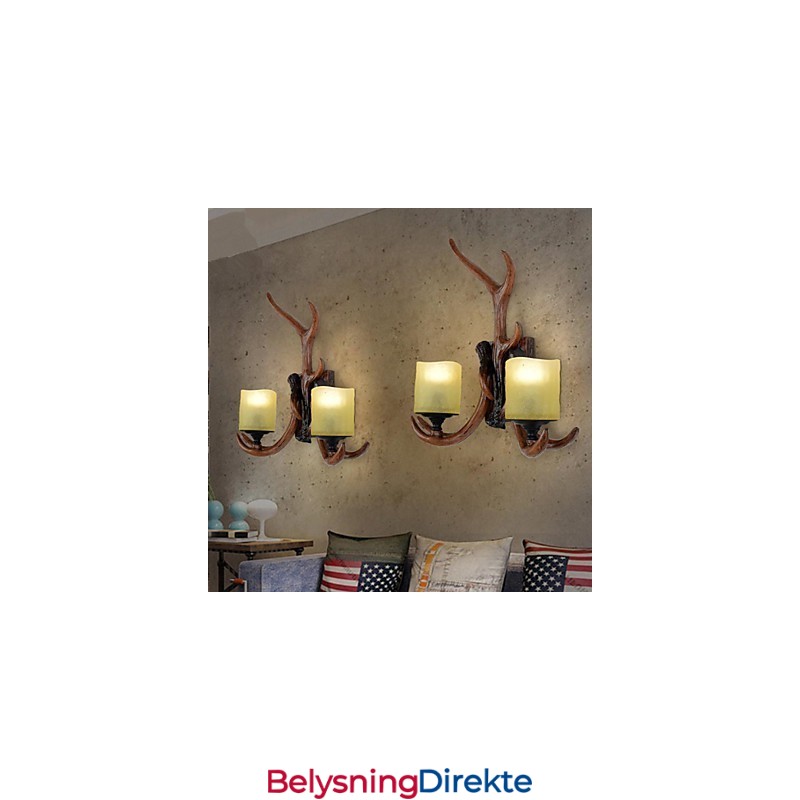 Vegglampetter I Ministil, Tradisjonell Klassisk Harpiks