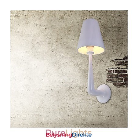 Continental Lron Enkel Vegglampe Hotellvegglampe