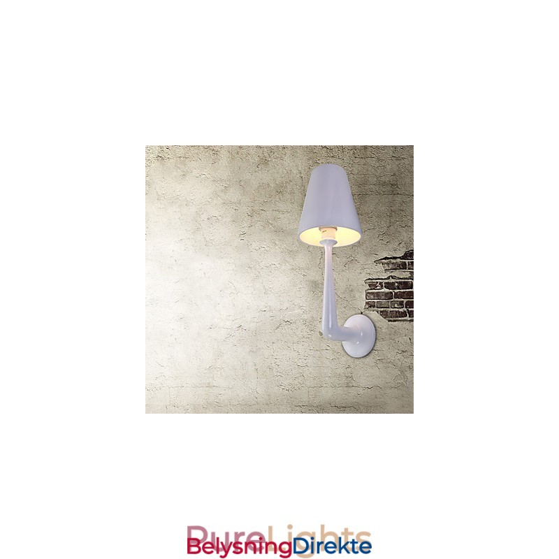 Continental Lron Enkel Vegglampe Hotellvegglampe