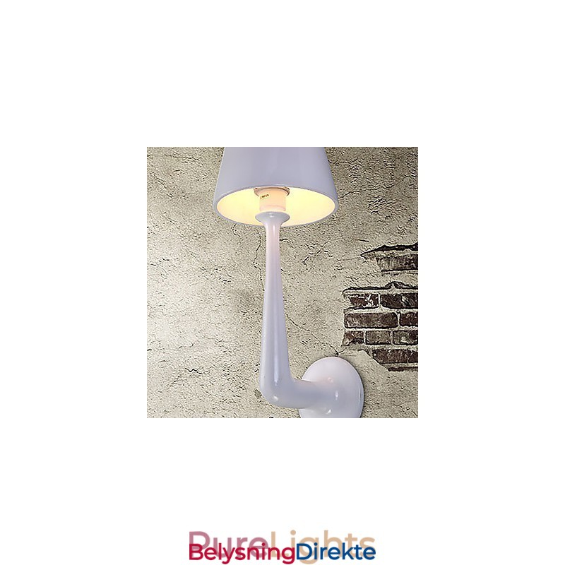 Continental Lron Enkel Vegglampe Hotellvegglampe