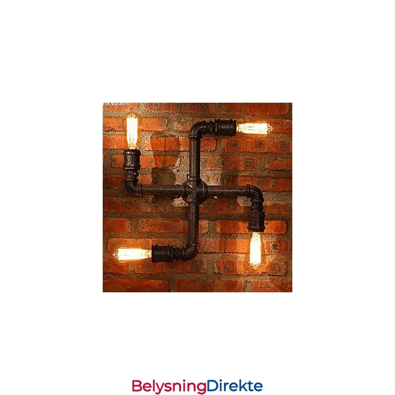 Vegglampetter I Ministil I Rustikk Metall I Hyttestil