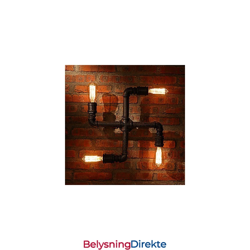 Vegglampetter I Ministil I Rustikk Metall I Hyttestil