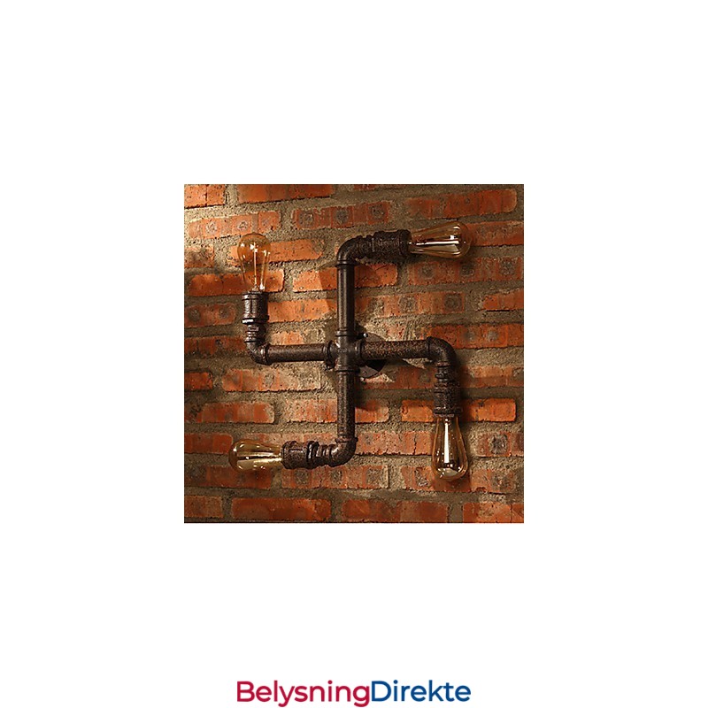 Vegglampetter I Ministil I Rustikk Metall I Hyttestil