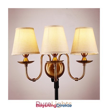 Vegglampetter Lesevegglamper Mini-Stil Rustikk Lodge Metall