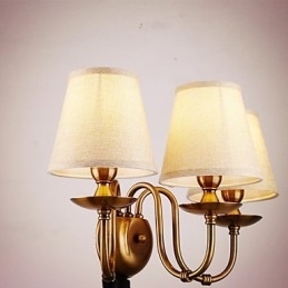 Vegglampetter Lesevegglamper Mini-Stil Rustikk Lodge Metall