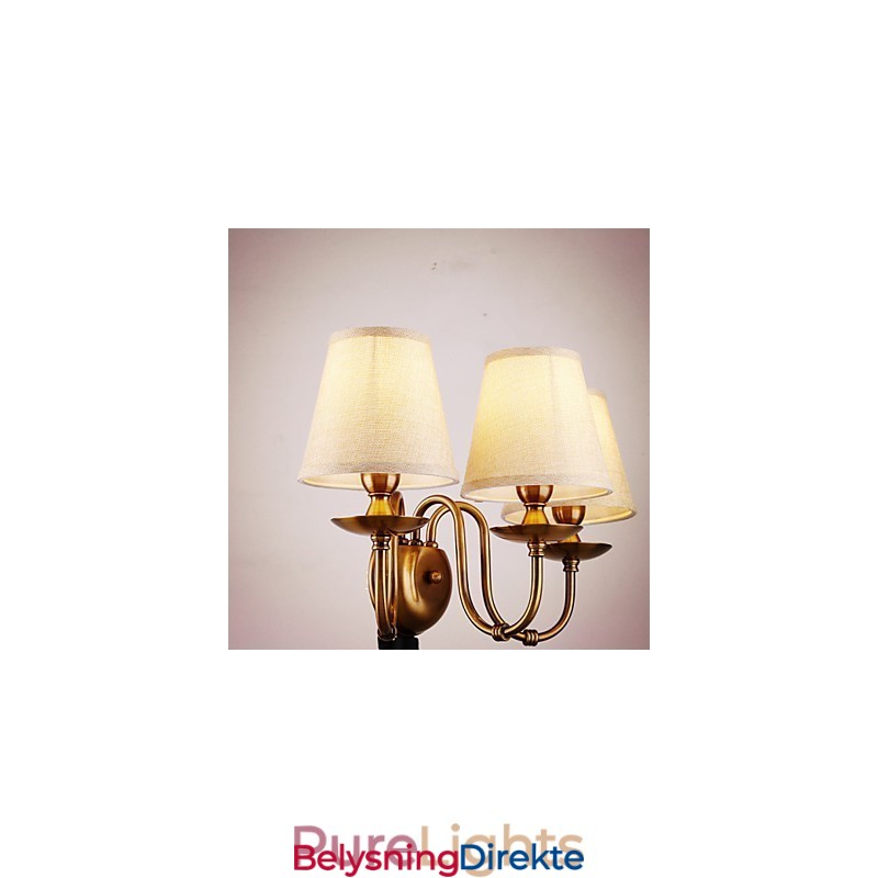 Vegglampetter Lesevegglamper Mini-Stil Rustikk Lodge Metall