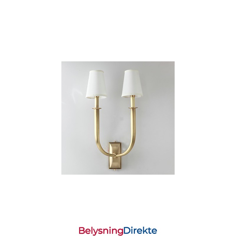 Mini-Vegglampe I Landlig Metall