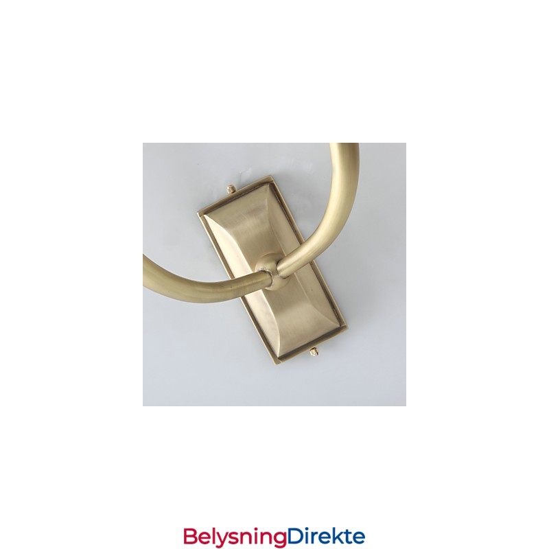 Mini-Vegglampe I Landlig Metall