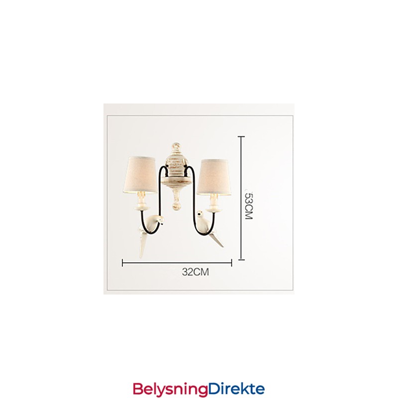 Vegglampetter I Ministil, Tradisjonell Klassisk Harpiks