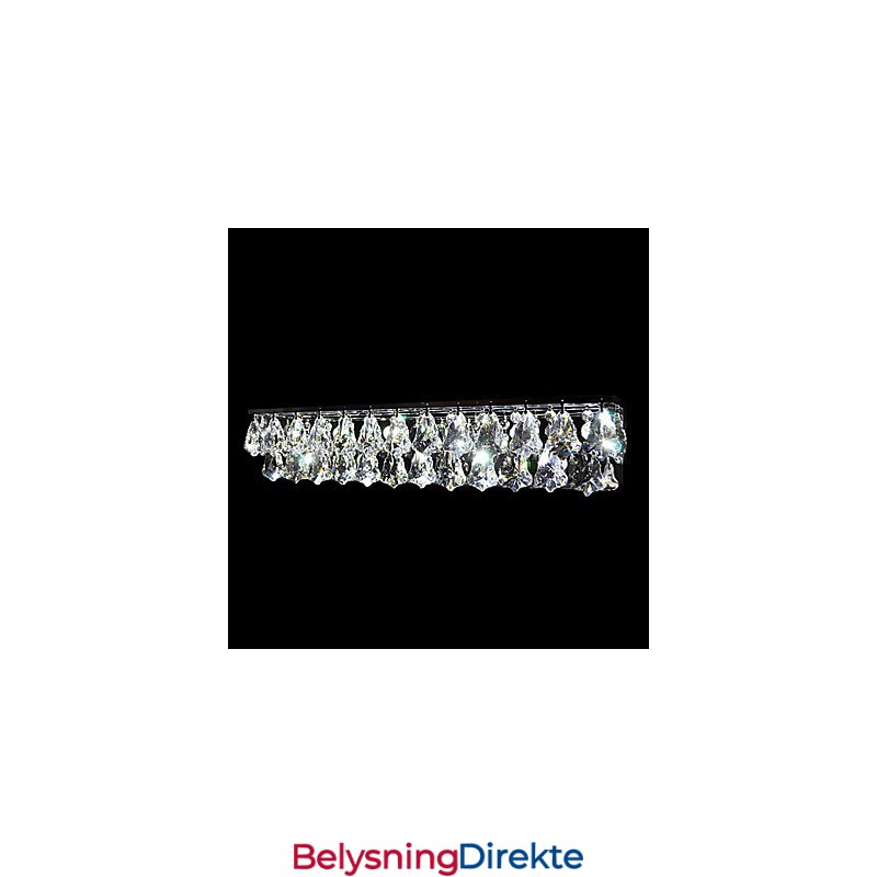 Krystall Vegglamper Moderne Samtids Metall