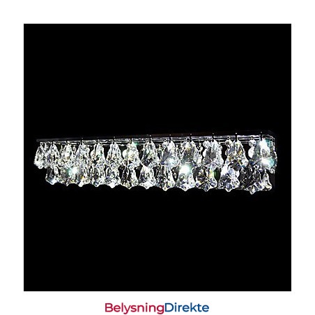 Krystall Vegglamper Moderne Samtids Metall