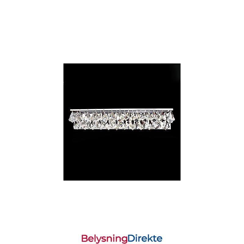 Krystall Vegglamper Moderne Samtids Metall