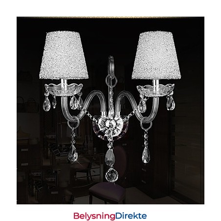 Krystallvegglampetter Tradisjonelle Klassiske Glass