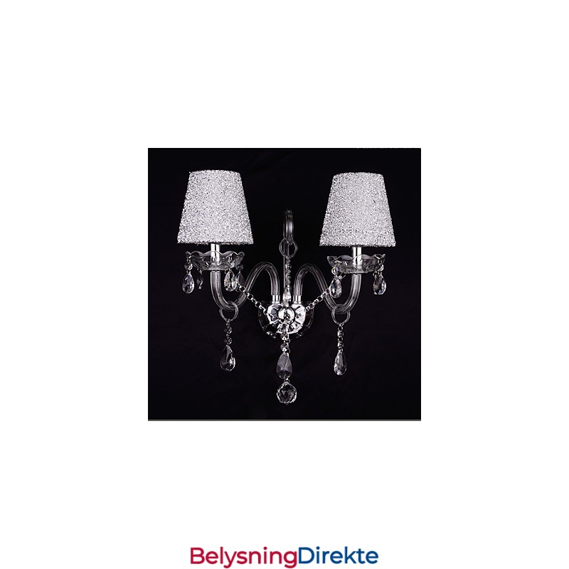 Krystallvegglampetter Tradisjonelle Klassiske Glass