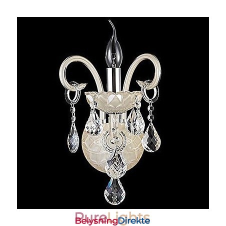 Krystallvegglamper Utendørs Vegglamper Stearinlys Vegglamper Lesevegglamper Moderne Samtids Metall