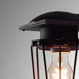 Retro Smijerns Vegglamper, Antikk Vegglampe Med Ett Hode, Minneslampe, Loftslampe I Amerikansk Jern, Vintage Vegglampe I Liten Størrelse