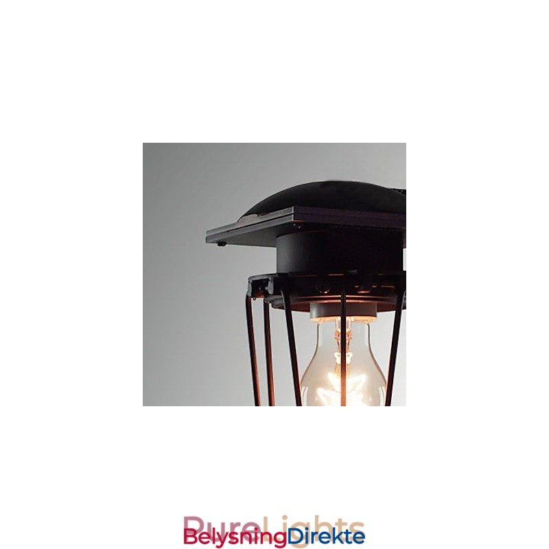 Retro Smijerns Vegglamper, Antikk Vegglampe Med Ett Hode, Minneslampe, Loftslampe I Amerikansk Jern, Vintage Vegglampe I Liten Størrelse