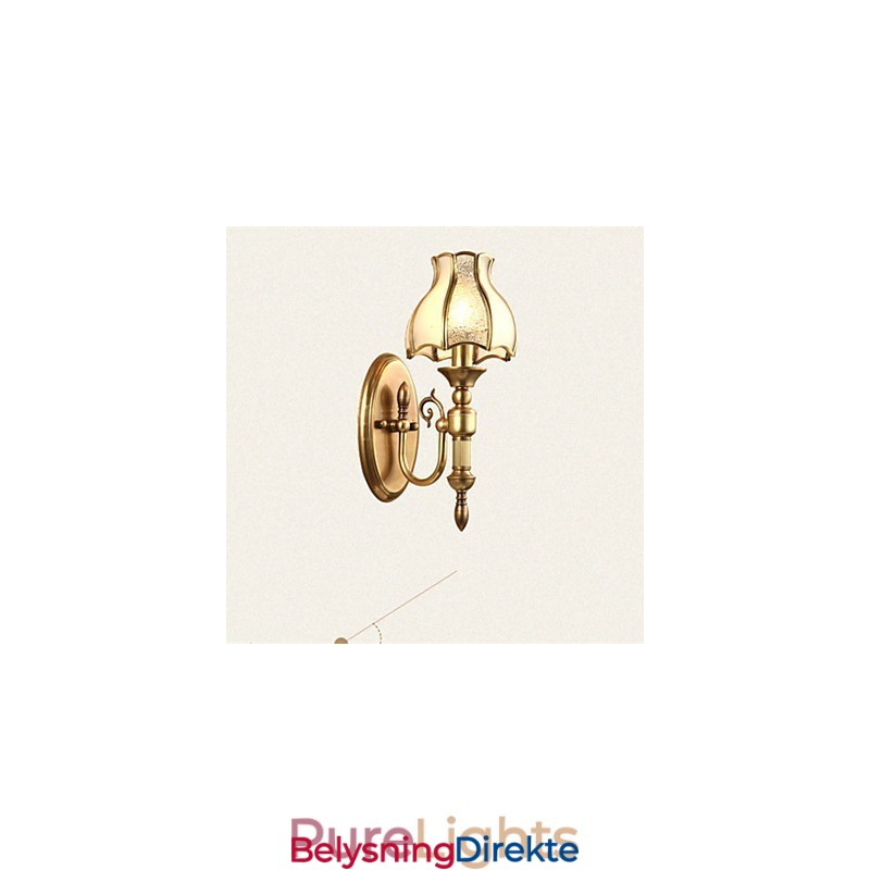 Vegglampetter I Ministil, Tradisjonell, Klassisk Metall