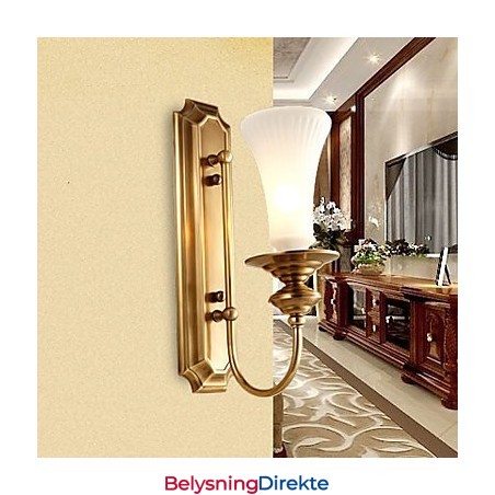 Vegglampetter I Ministil, Tradisjonell, Klassisk Metall