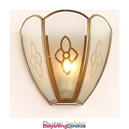 Vegglampetter I Ministil, Tradisjonell, Klassisk Metall