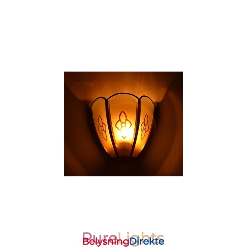 Vegglampetter I Ministil, Tradisjonell, Klassisk Metall