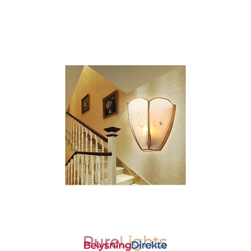 Vegglampetter I Ministil, Tradisjonell, Klassisk Metall