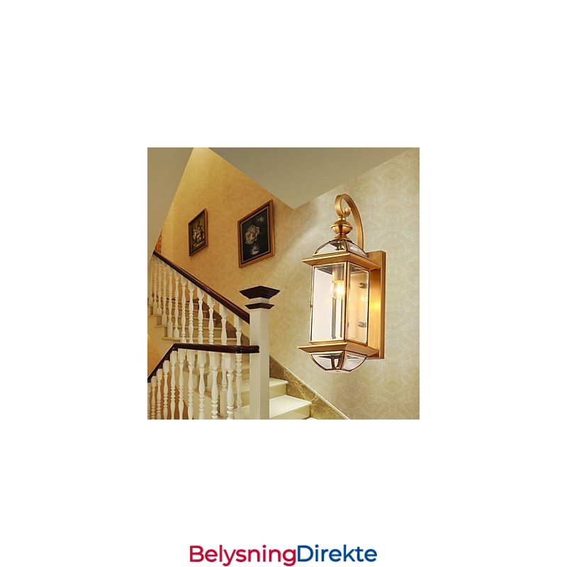 Vegglampetter I Ministil, Tradisjonell, Klassisk Metall